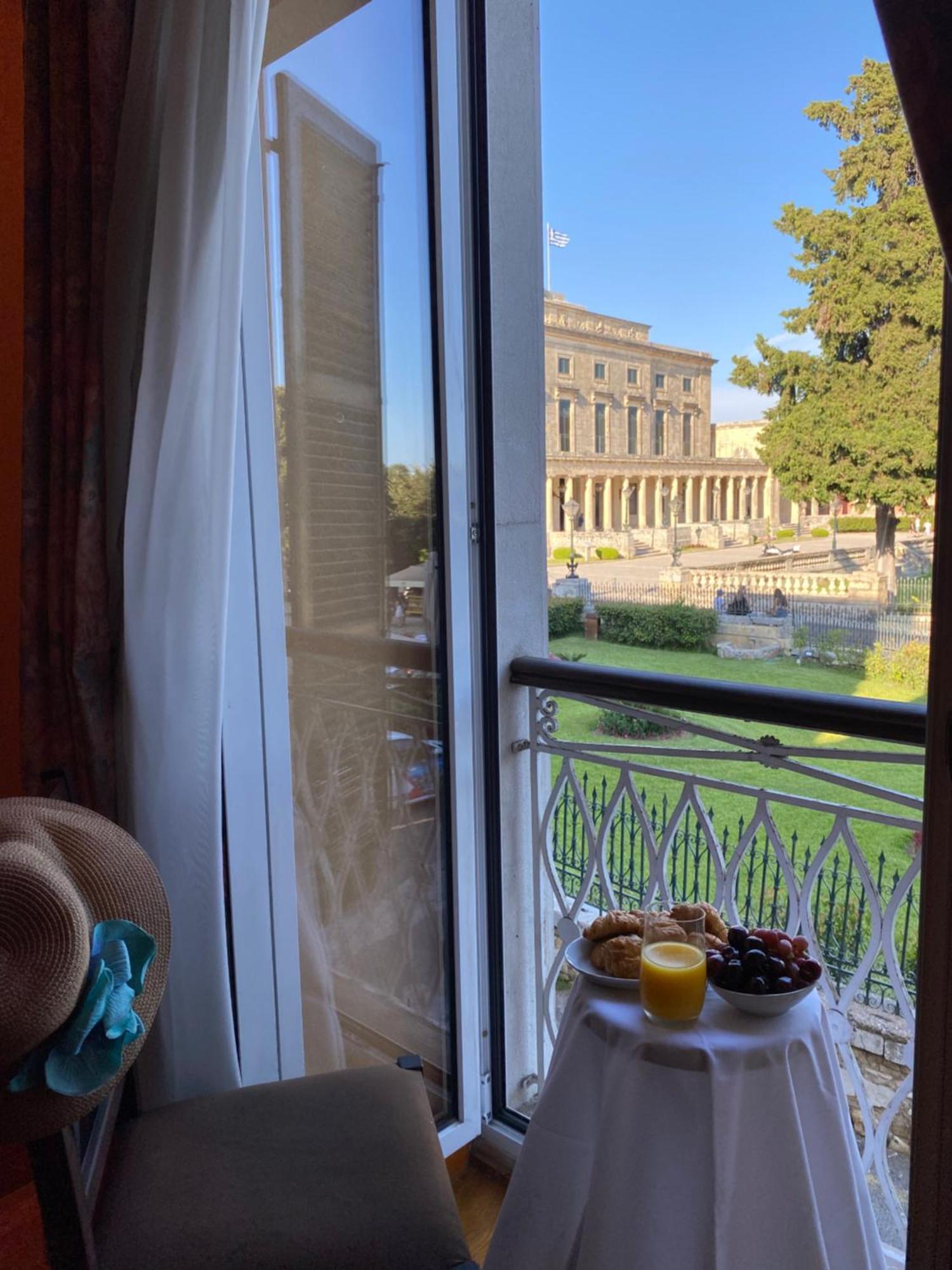 Palazzo Luxury Suite - View To Liston Square & Old Fortress Of Corfu Old Town Exterior foto