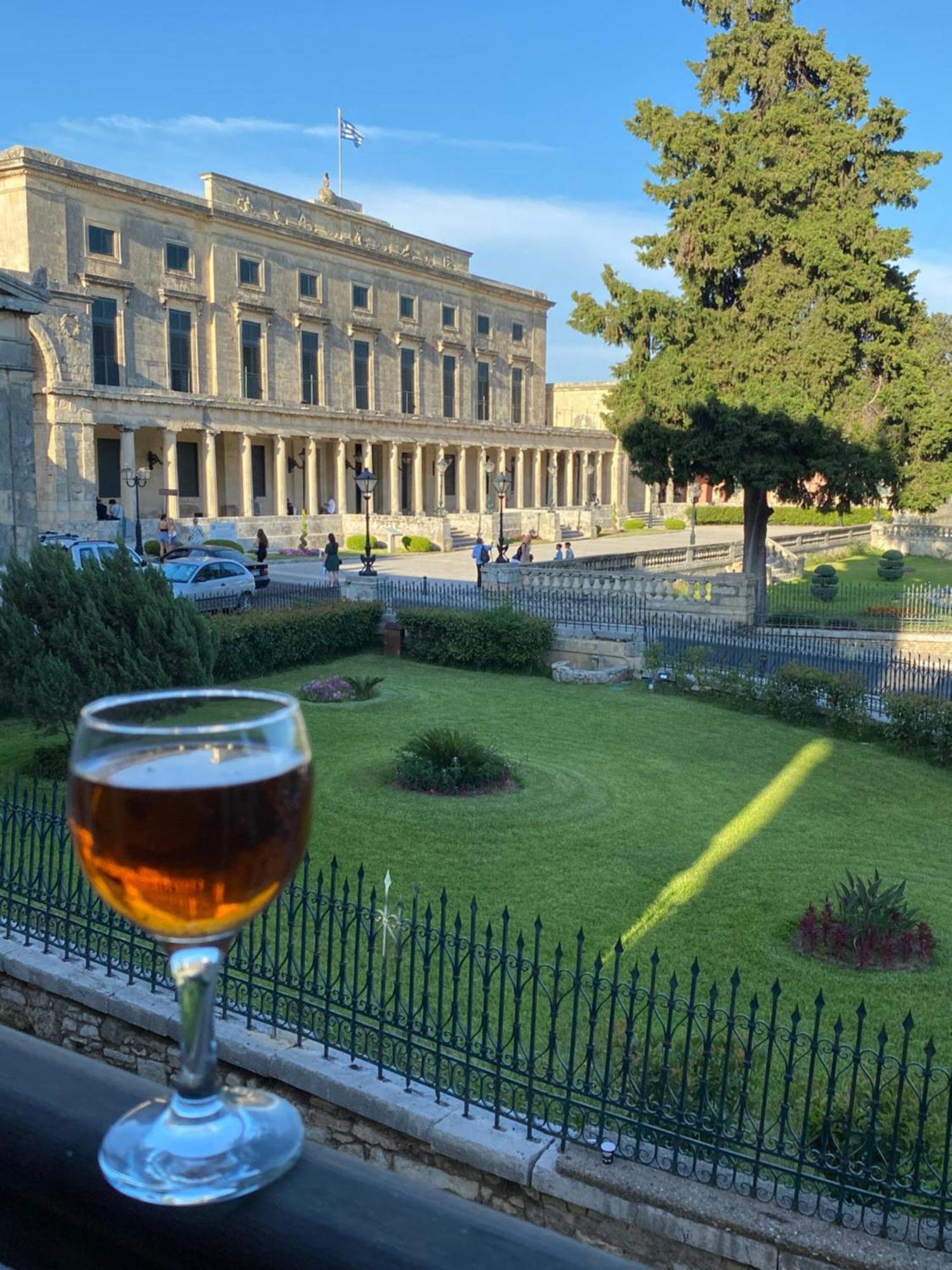 Palazzo Luxury Suite - View To Liston Square & Old Fortress Of Corfu Old Town Exterior foto
